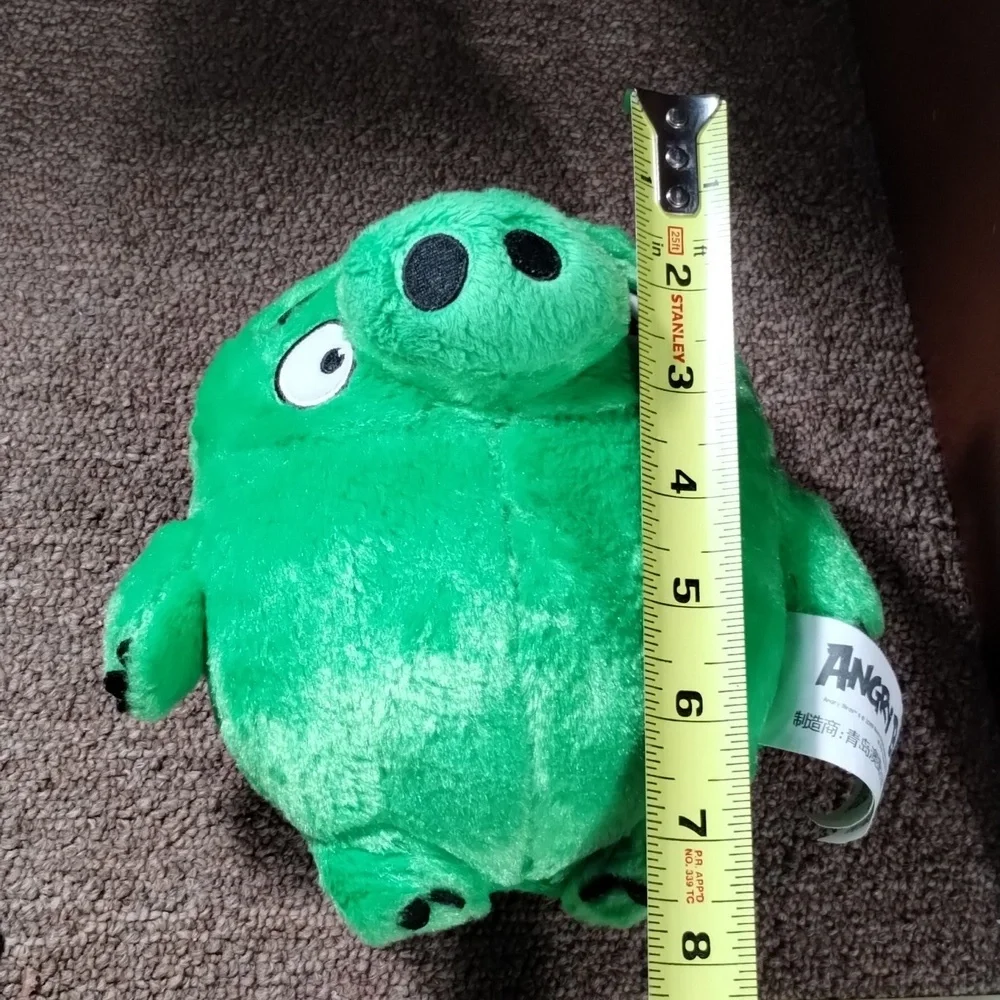 Angry Birds Earl Pig Green Plush 8" Soft Toy Stuffed Animal - Picture 9 of 10